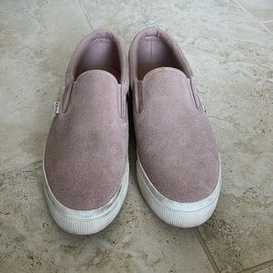 Superga 2306 COTU slip on suede sneakers